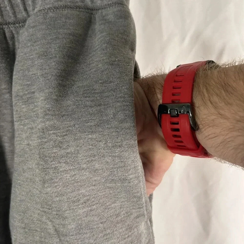 Topman Sweatpants Men's Small Grey Pull On Drawstring Pockets Elastic Waist